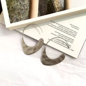 Silver boho earrings